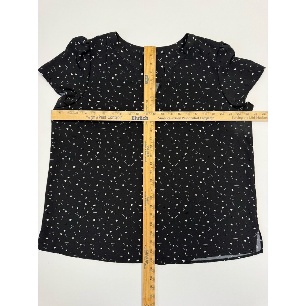 Hilary Radley XL Women's Top, Black, White, Yellow And Navy - 4 Pack - Picture 6 of 9